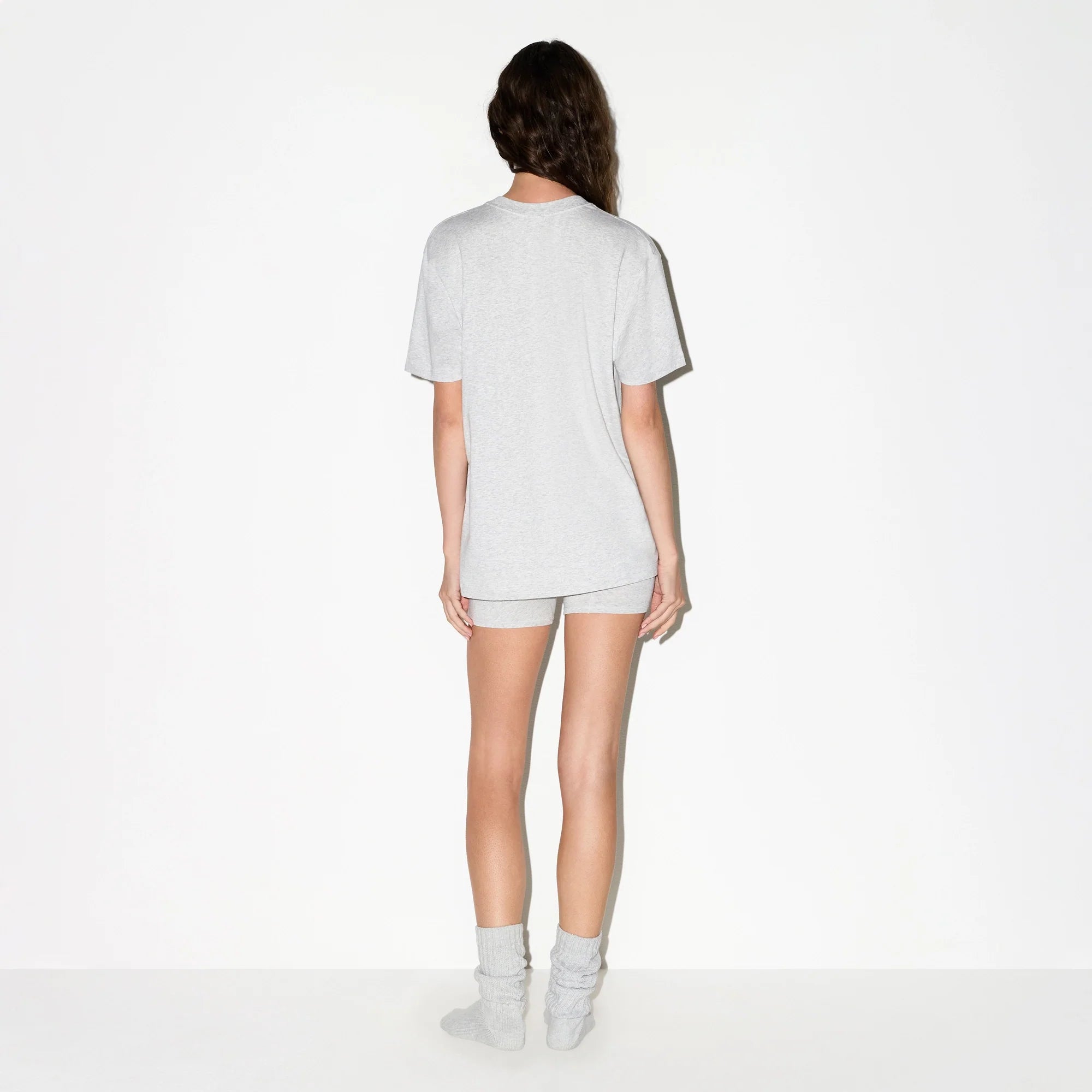 BOYFRIEND T-SHIRT | LIGHT HEATHER GREY