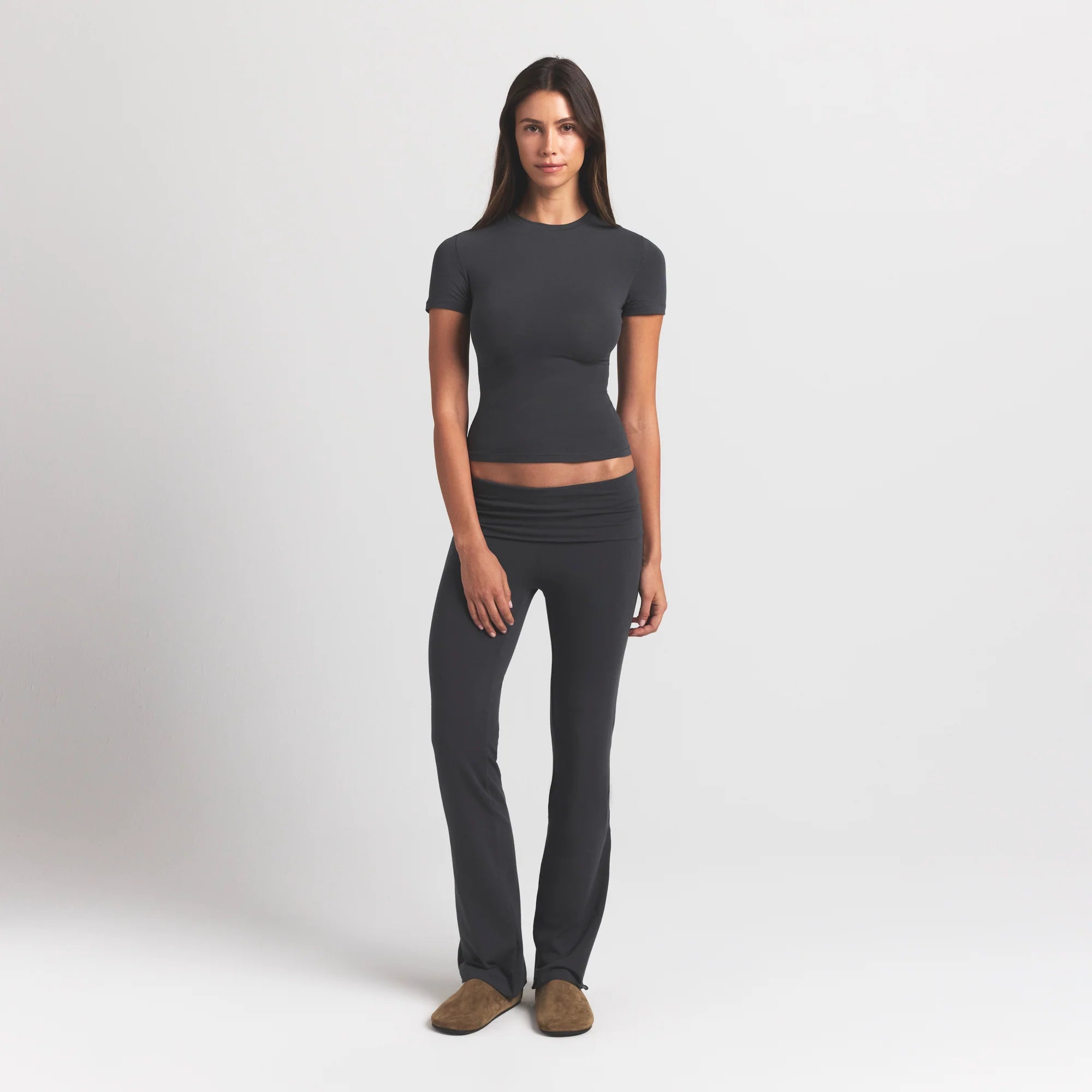 COTTON JERSEY T-SHIRT | ASH