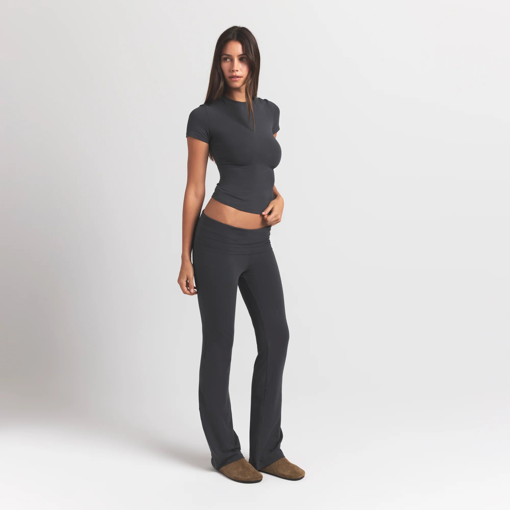 COTTON JERSEY T-SHIRT | ASH
