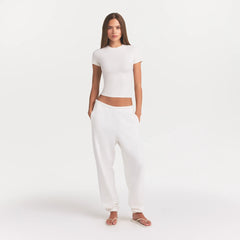 COTTON JERSEY T-SHIRT | MARBLE