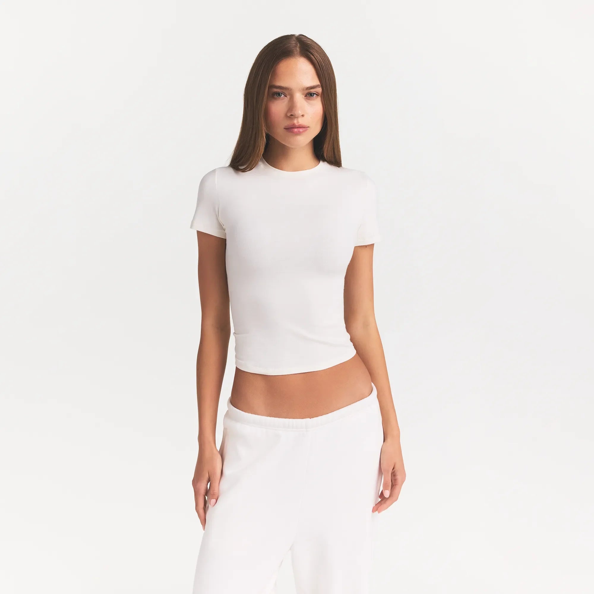 COTTON JERSEY T-SHIRT | MARBLE
