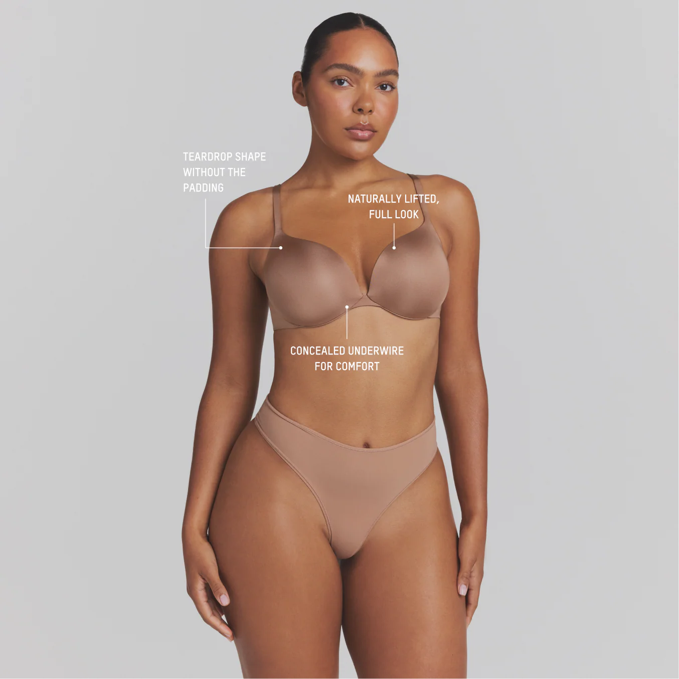 SKIMS ULTIMATE TEARDROP T-SHIRT BRA | SIENNA