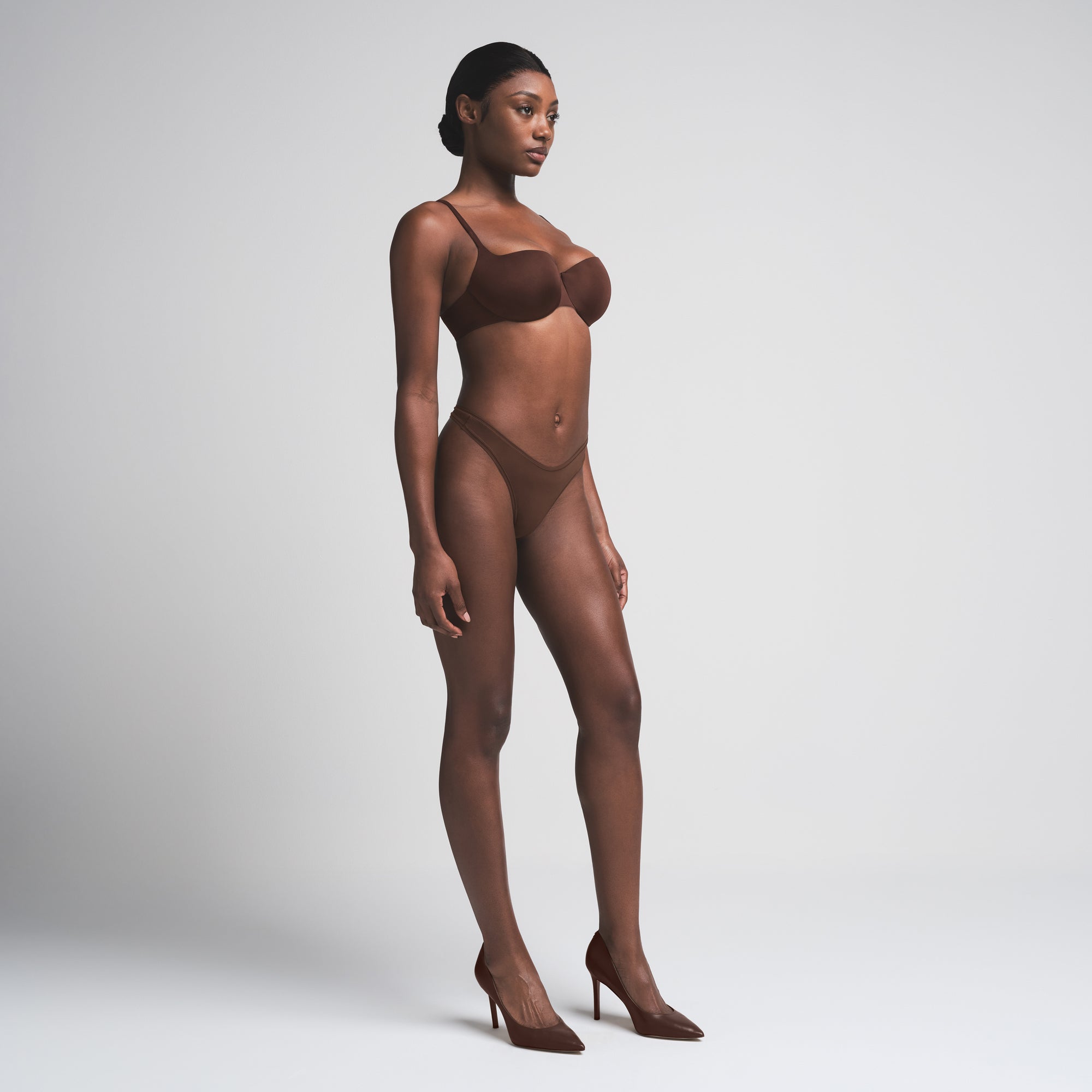 SKIMS ULTIMATE BALCONETTE PUSH-UP BRA | COCOA