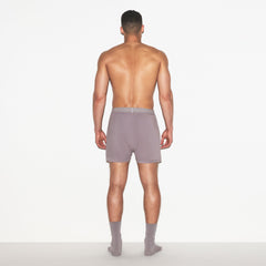 SKIMS COTTON MENS KNIT BOXER | ZINC