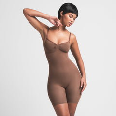 SEAMLESS SCULPT LOW BACK MID THIGH BODYSUIT | JASPER