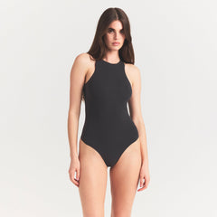 FITS EVERYBODY HIGH NECK BODYSUIT | ONYX