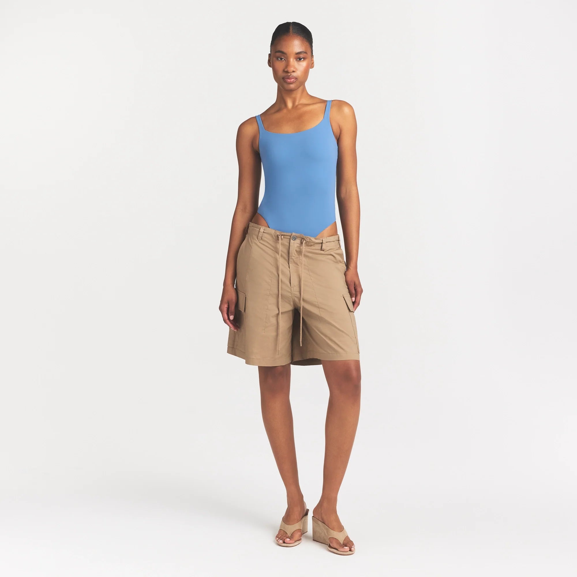 FITS EVERYBODY SQUARE NECK BODYSUIT | ARCTIC