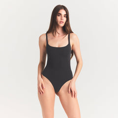 FITS EVERYBODY SQUARE NECK BODYSUIT | ONYX