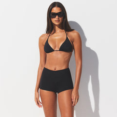 SIGNATURE SWIM SHORT BIKINI BOTTOM | ONYX