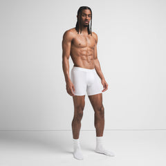 SKIMS STRETCH MENS 5" BOXER BRIEF | CHALK