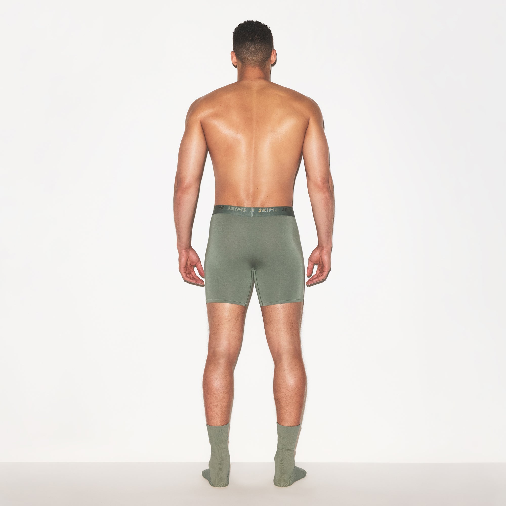SKIMS STRETCH MENS 5" BOXER BRIEF | LAUREL