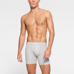 SKIMS COTTON MENS 5" BOXER BRIEF 3-PACK | HEATHER MULTI
