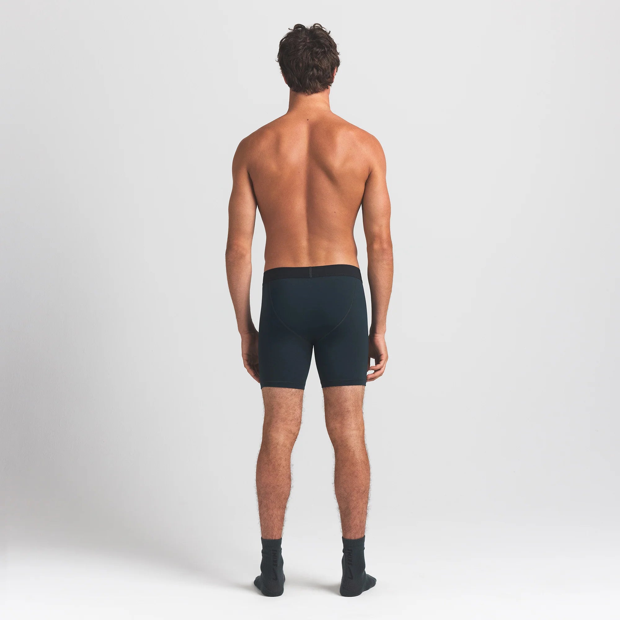 SKIMS COTTON MENS 5" BOXER BRIEF | VERDANT