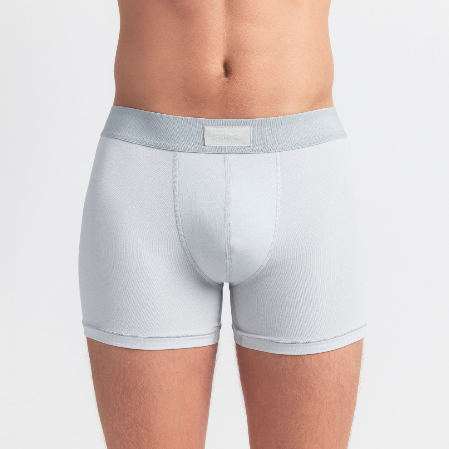 SKIMS COTTON MENS 3" BOXER BRIEF 3-PACK | BLUE BLACK MULTI