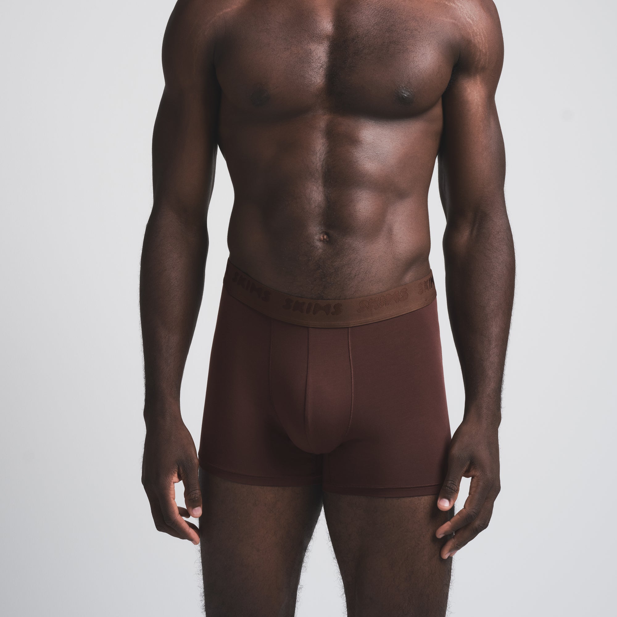 SKIMS STRETCH MENS 3" BOXER BRIEF 5-PACK | COCOA MULTI