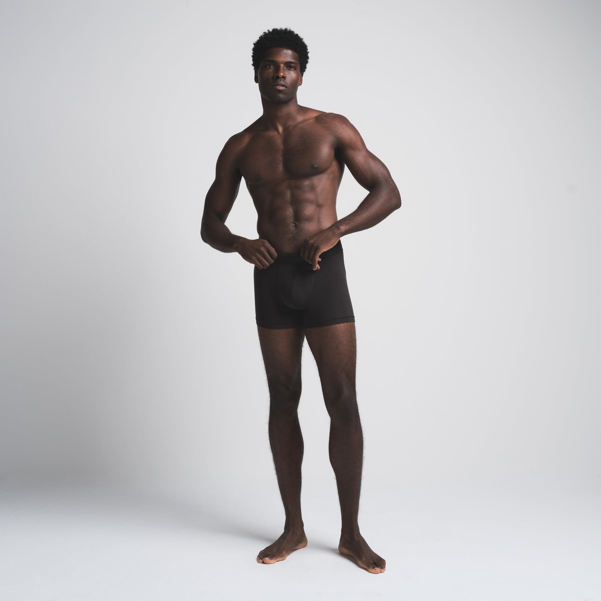 SKIMS COTTON MENS 3" BOXER BRIEF 5-PACK | HEATHER MULTI