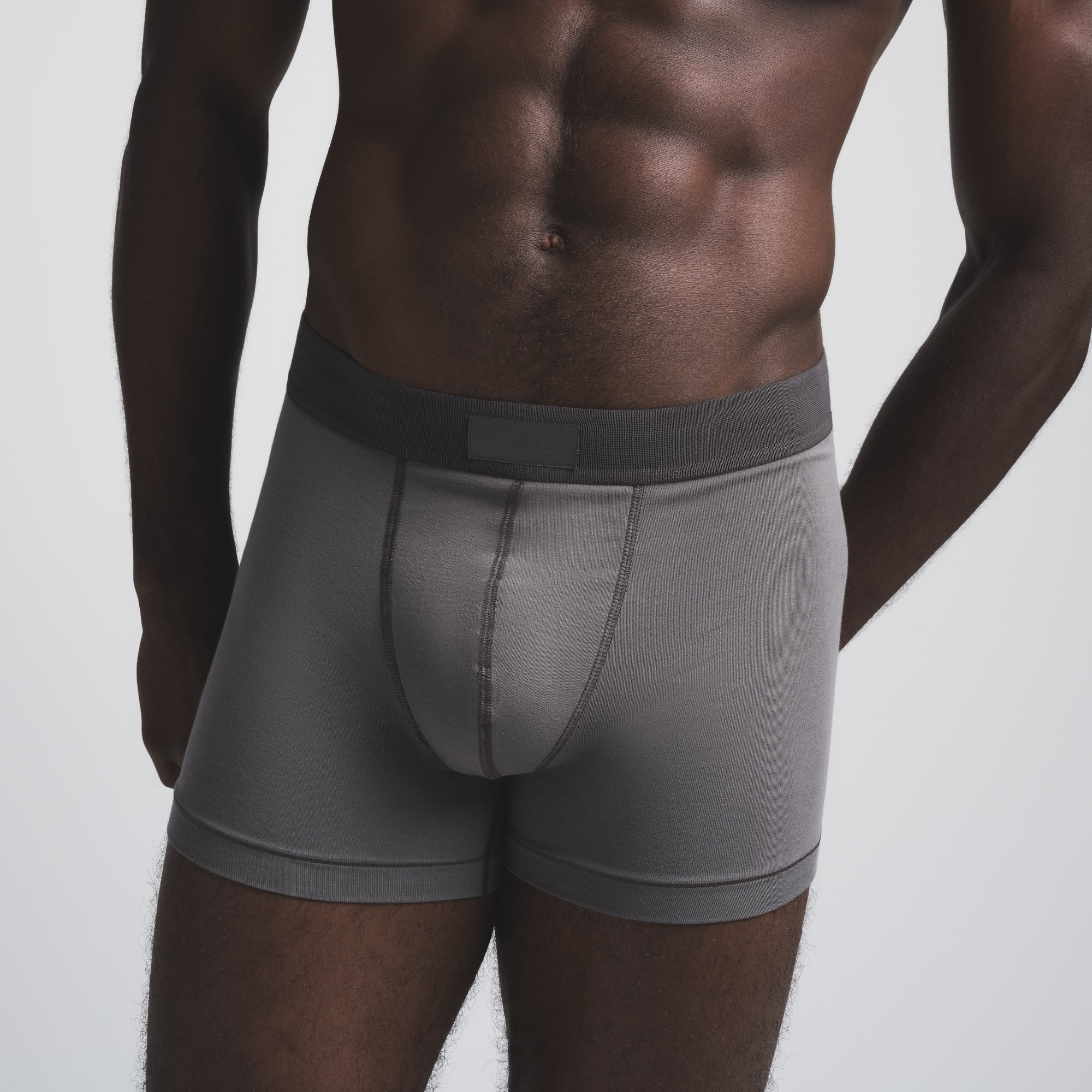 SKIMS COTTON MENS 3" BOXER BRIEF 5-PACK | HEATHER MULTI