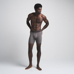 SKIMS COTTON MENS 5" BOXER BRIEF 5-PACK | HEATHER MULTI