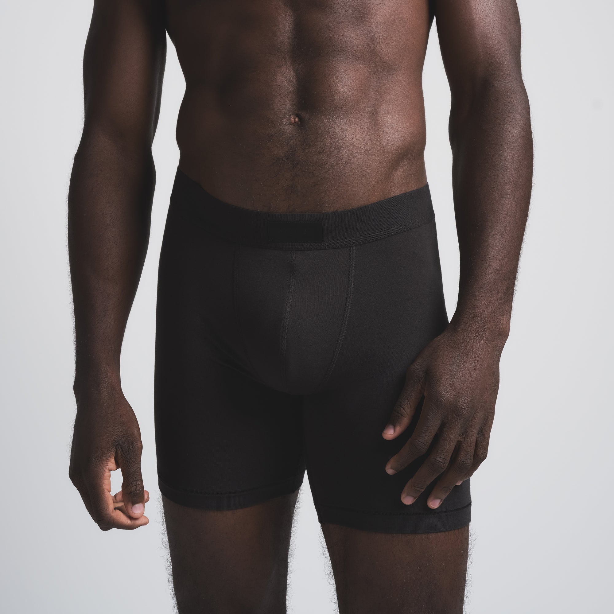 SKIMS COTTON MENS 5" BOXER BRIEF 5-PACK | HEATHER MULTI