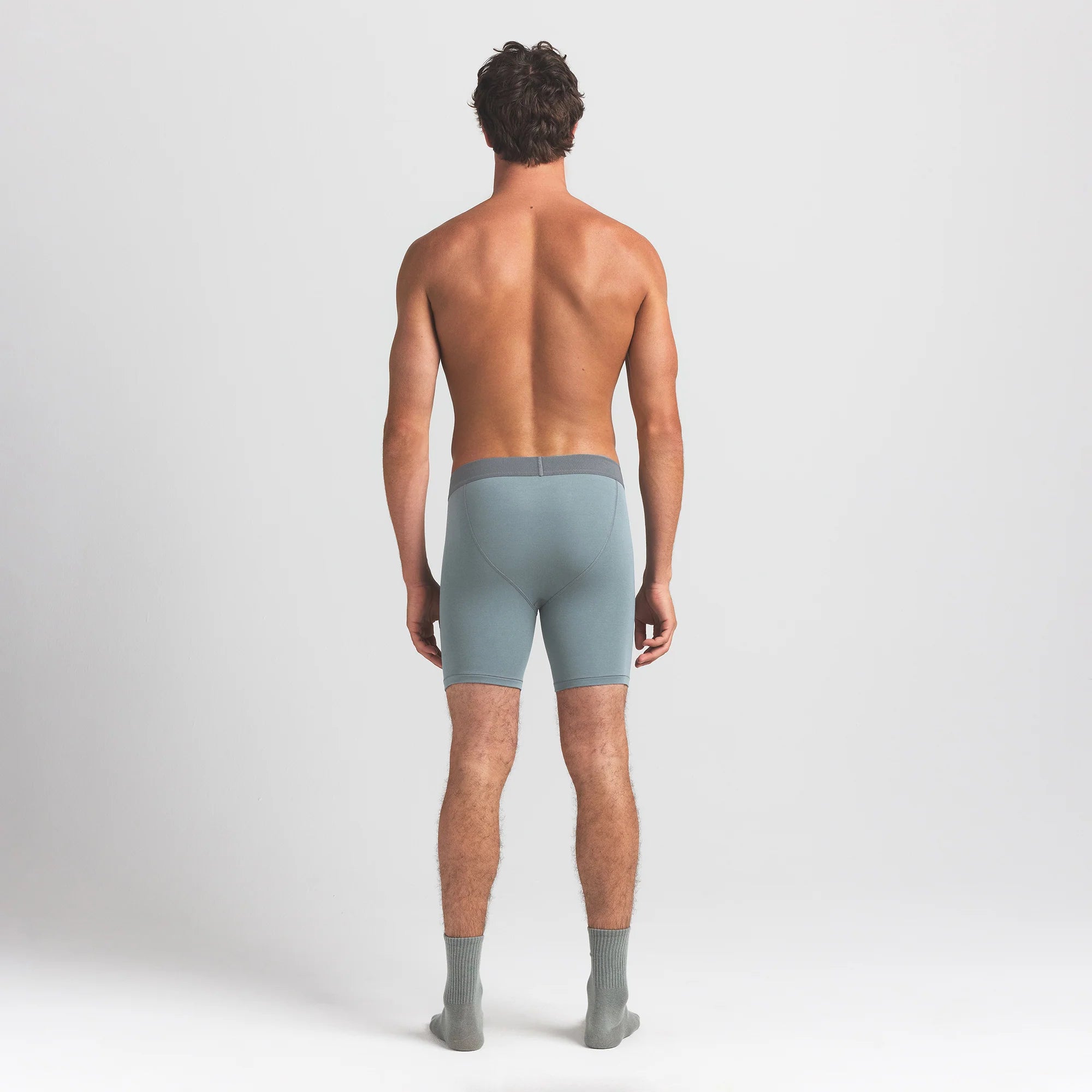 SKIMS COTTON MENS 5" BOXER BRIEF 5-PACK | VERDANT SKY MULTI