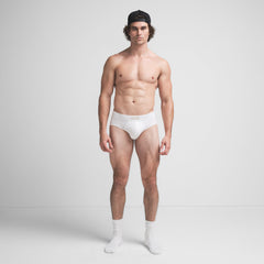 SKIMS COTTON MENS BRIEF | CHALK