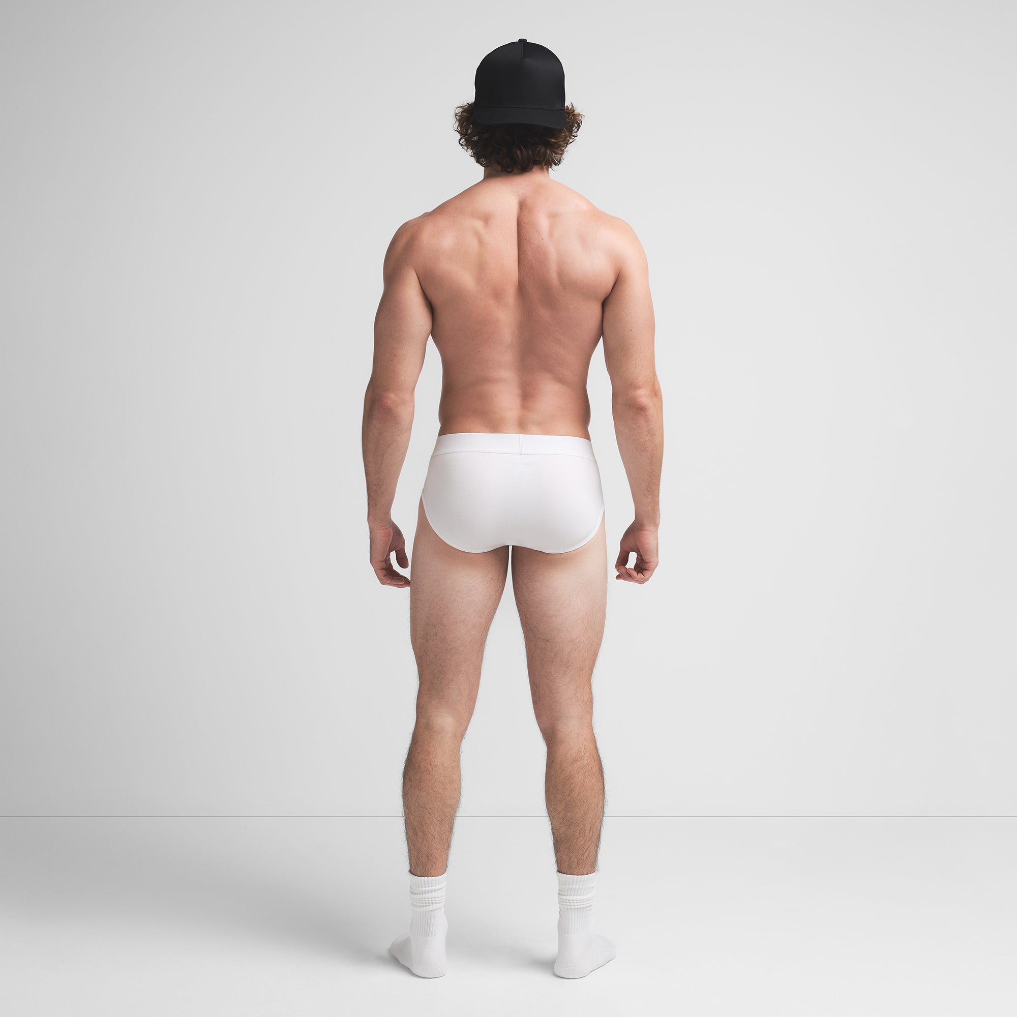 SKIMS COTTON MENS BRIEF | CHALK