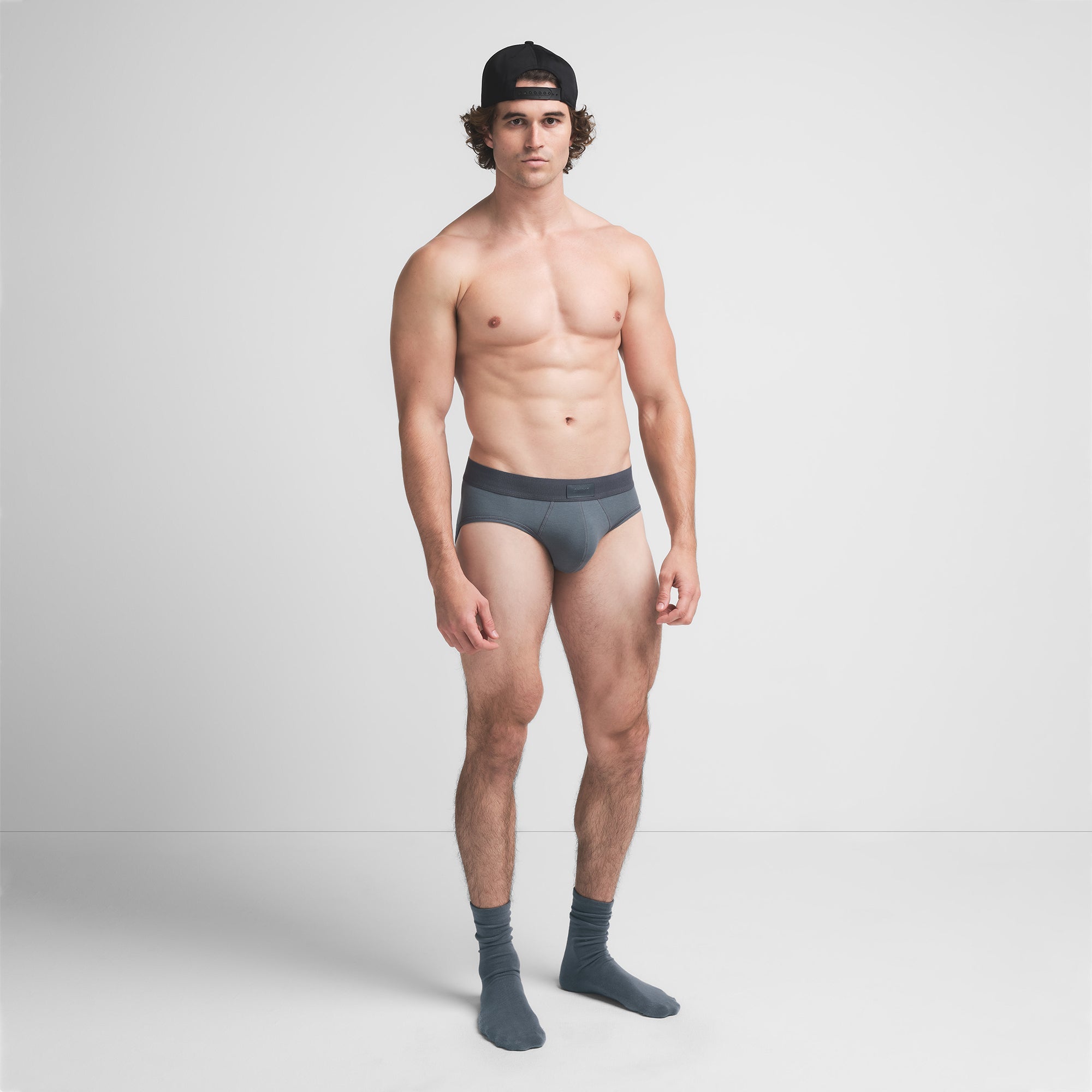 SKIMS COTTON MENS BRIEF | KYANITE