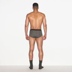 SKIMS COTTON MENS BRIEF 3-PACK | HEATHER MULTI