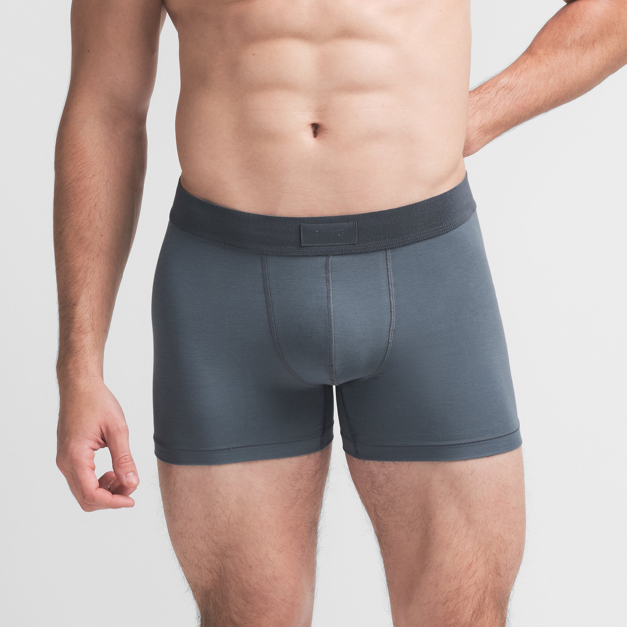 SKIMS COTTON MENS 3" BOXER BRIEF | KYANITE