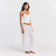 VOILE SLEEP BALLOON PANT | SNOW