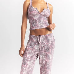 SKIMS SLEEP STRAIGHT LEG PANT | BLOOM MINI MULTI ANIMAL