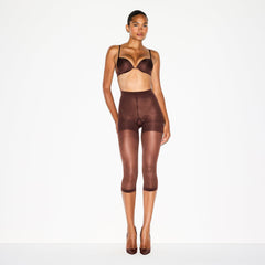 HOSIERY SHAPING CAPRI TIGHTS | COCOA