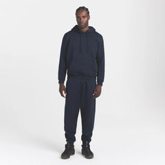 FLEECE LOUNGE MENS TAPERED JOGGER | NAVY
