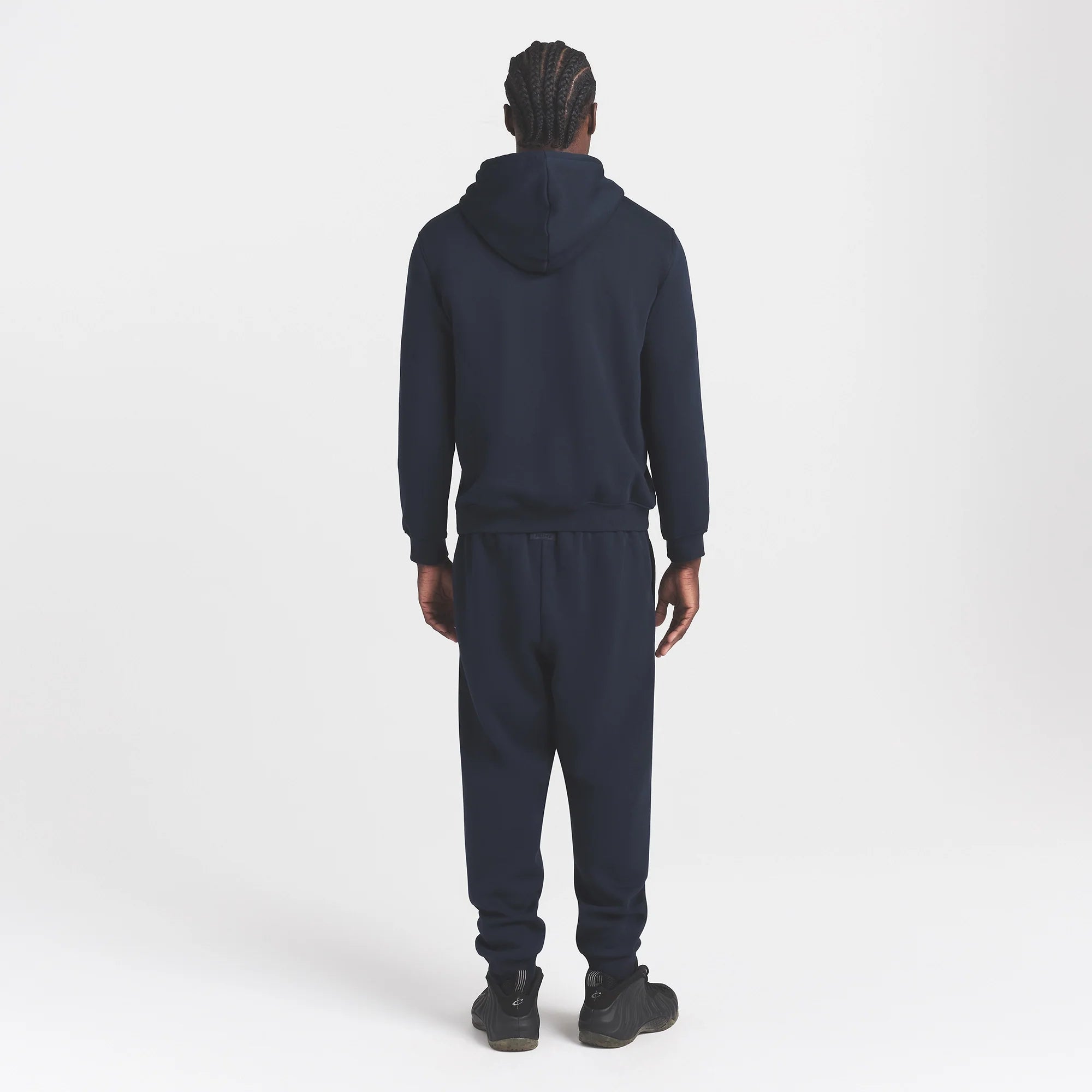 FLEECE LOUNGE MENS TAPERED JOGGER | NAVY