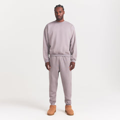 FLEECE LOUNGE MENS TAPERED JOGGER | SHADOW