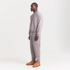 FLEECE LOUNGE MENS TAPERED JOGGER | SHADOW