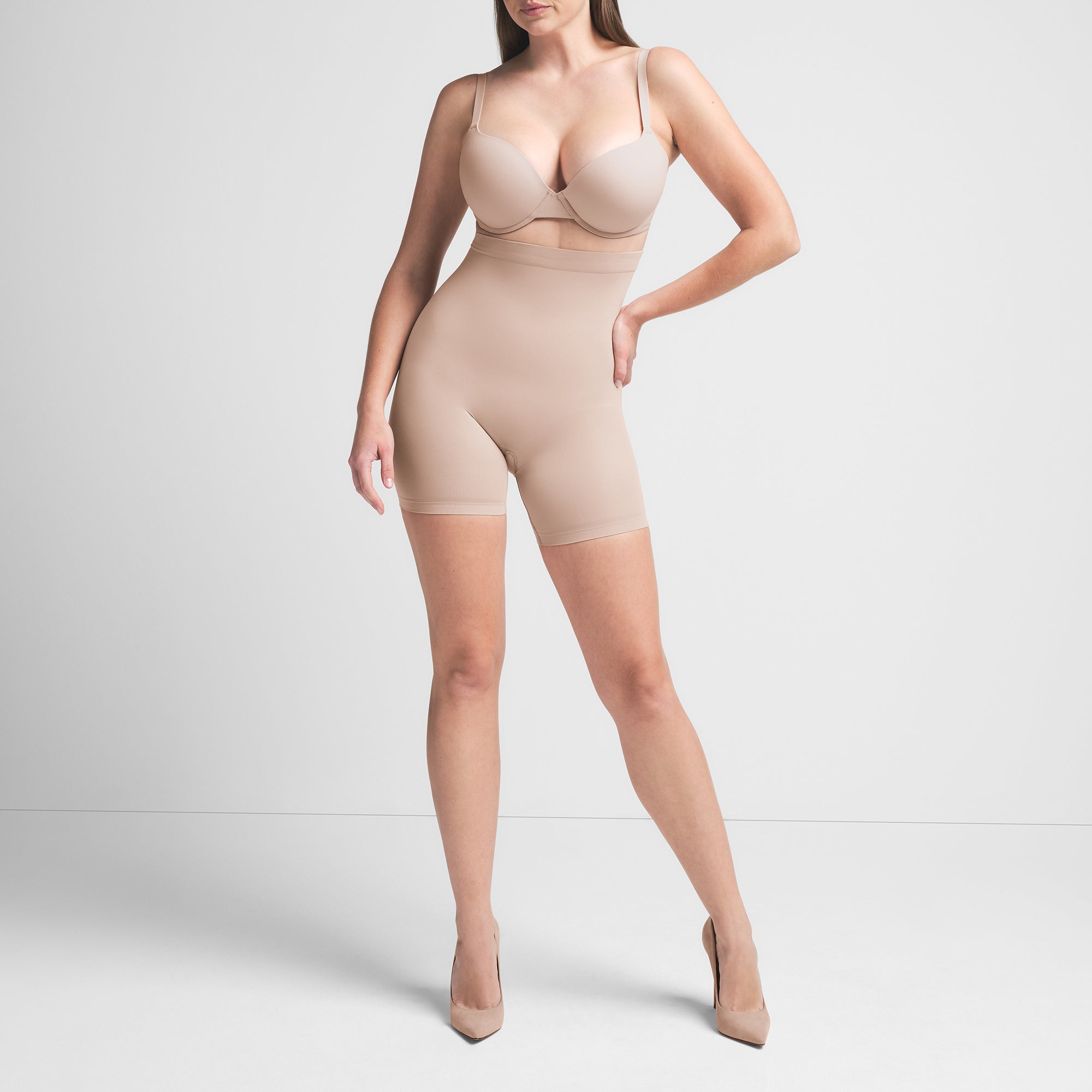 SEAMLESS SCULPT MID THIGH SHORT | MICA