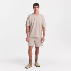 JERSEY LOUNGE MENS RELAXED SHORT | LINEN