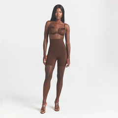 COOL SHAPEWEAR HIGH-WAISTED SHORT | COCOA