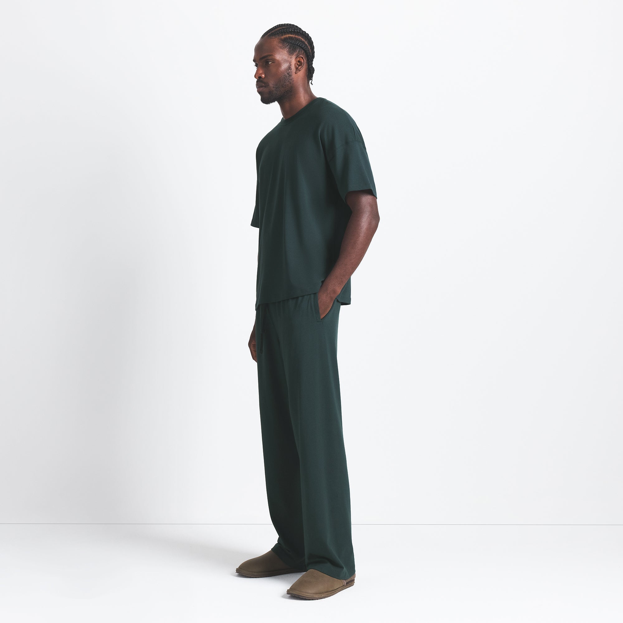 JERSEY LOUNGE MENS RELAXED STRAIGHT LEG PANT | TINT
