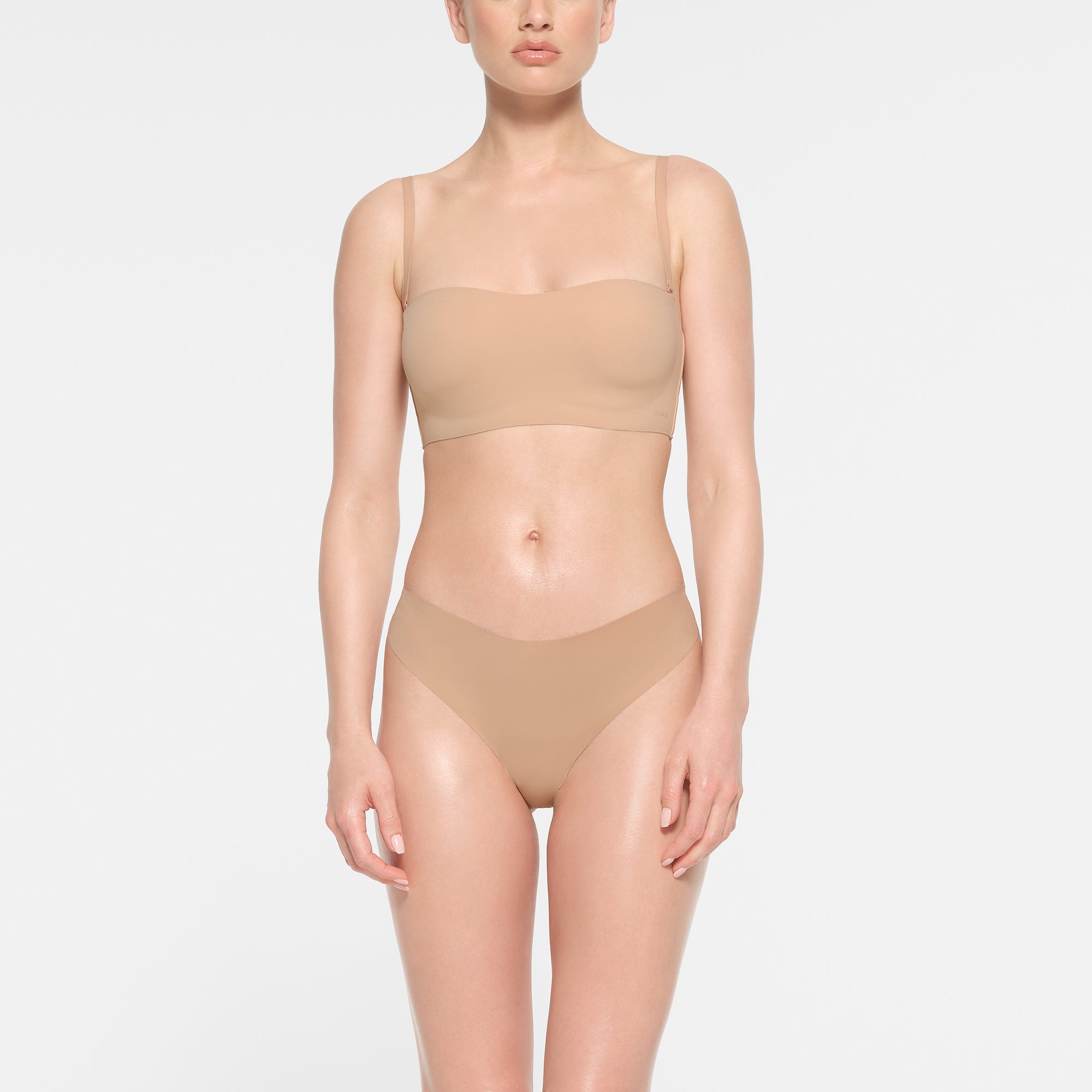 NAKED BANDEAU | CLAY