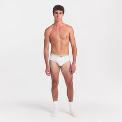 SKIMS COTTON RIB MENS BRIEF | CHALK