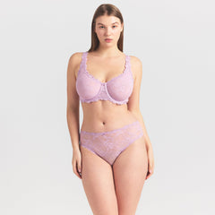 STRETCH LACE BRIEF | BABY PINK