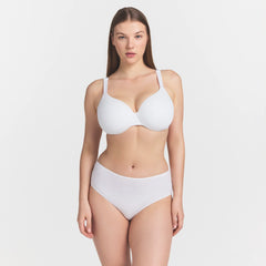 EVERYDAY COTTON FULL COVERAGE BRA | SNOW
