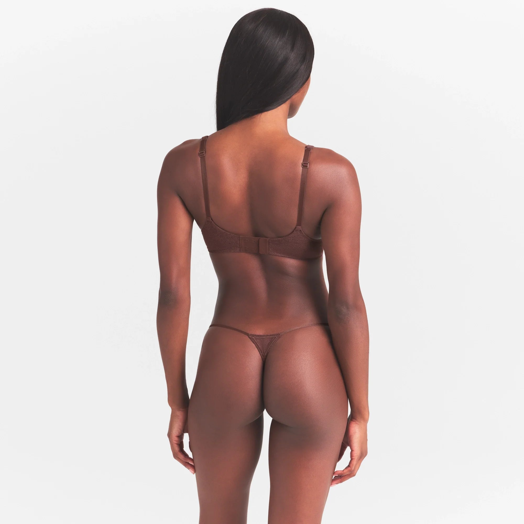 EVERYDAY COTTON ULTIMATE TEARDROP PUSH-UP BRA | COCOA HEATHER