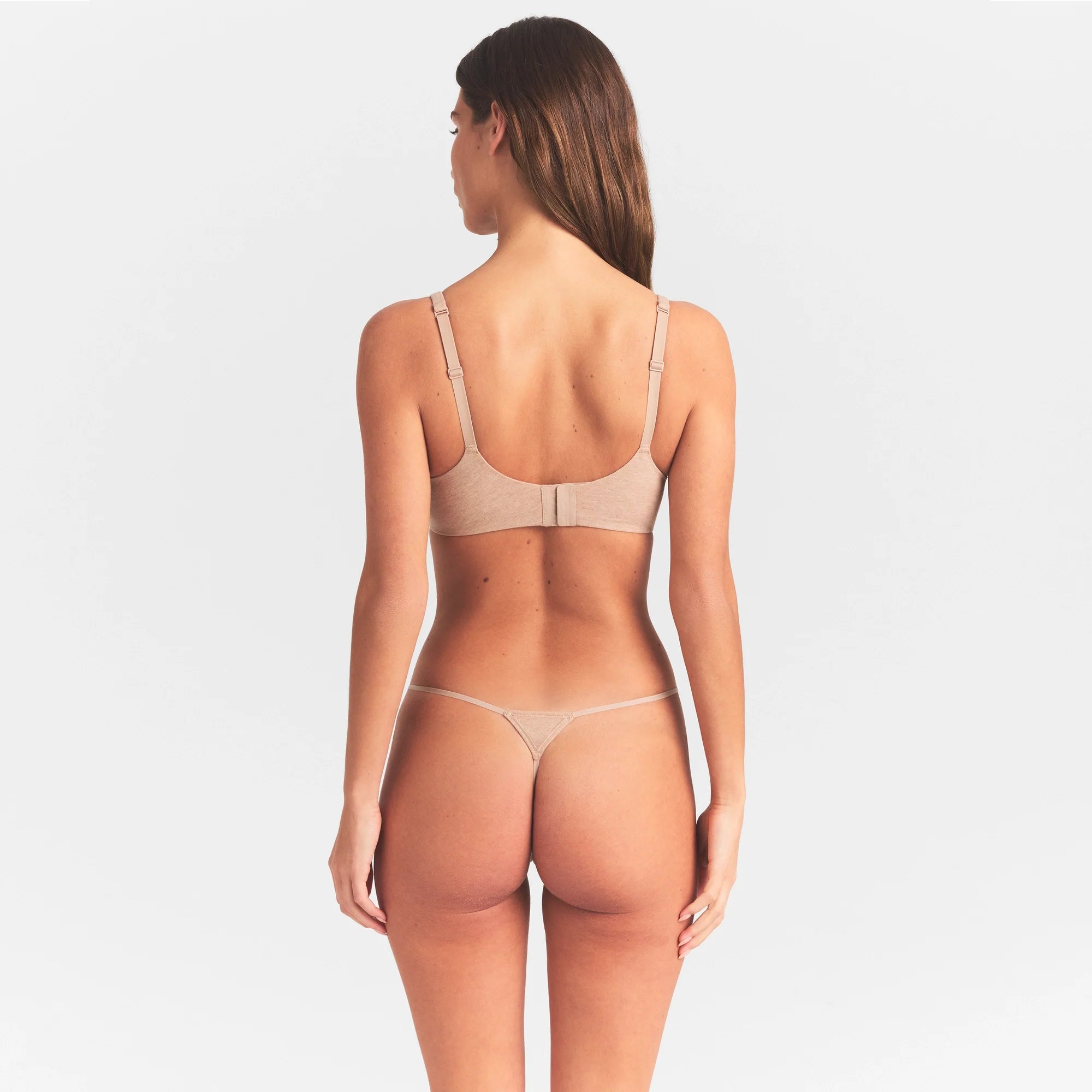 EVERYDAY COTTON ULTIMATE TEARDROP PUSH-UP BRA | CLAY HEATHER