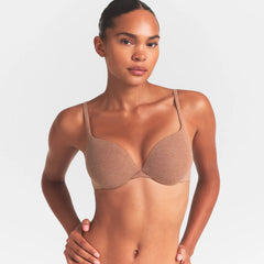 EVERYDAY COTTON ULTIMATE TEARDROP PUSH-UP BRA | SIENNA HEATHER