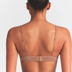EVERYDAY COTTON UNLINED DEMI BRA | SIENNA HEATHER