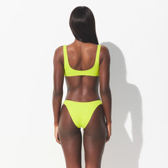 SIGNATURE SWIM PLUNGE BIKINI TOP | SPHENE