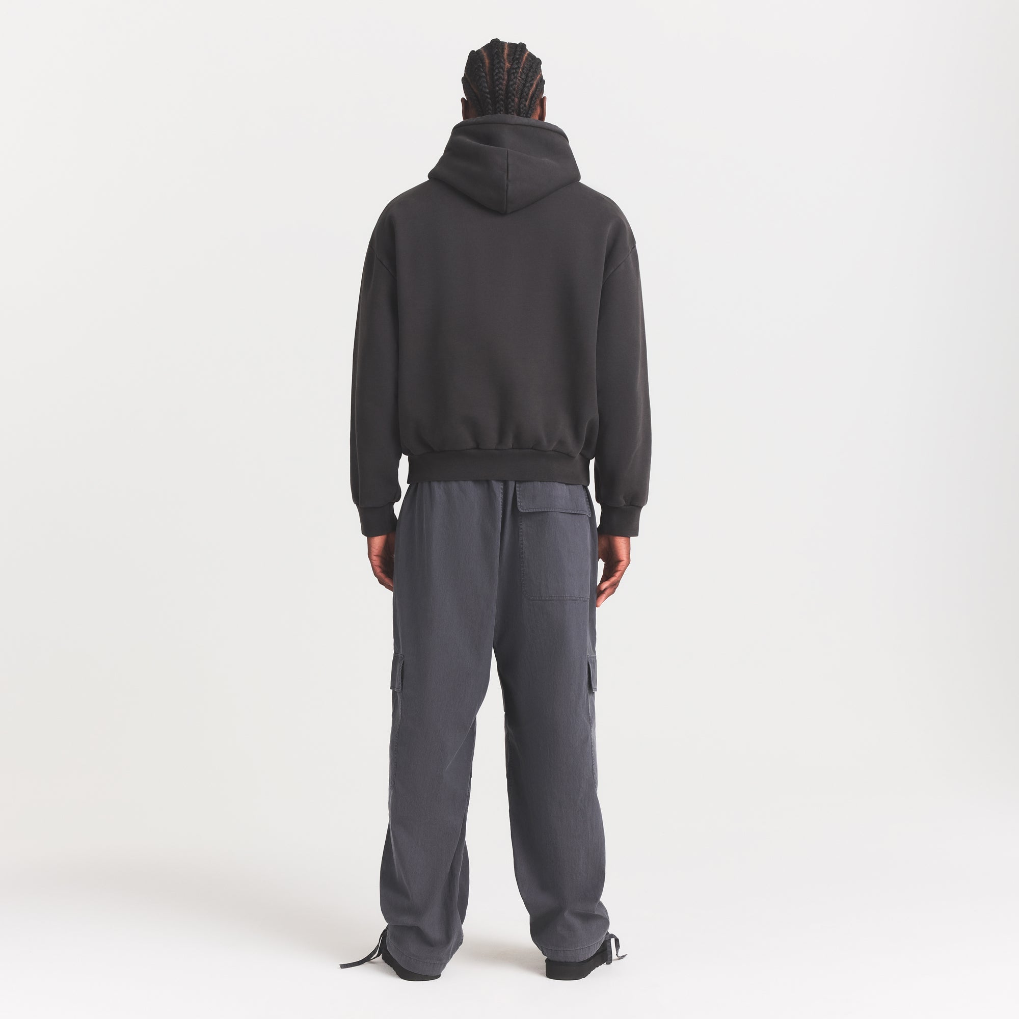 WOVEN MENS CARGO PANT | ASH